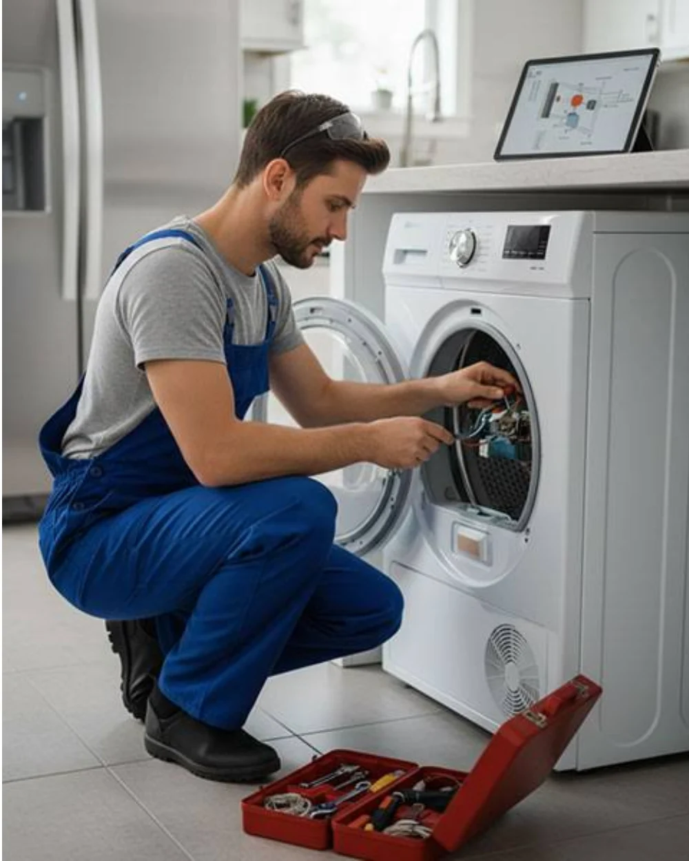 Quick Wash Expert founding team and technicians in Hyderabad